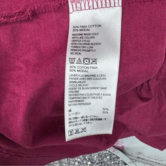 Tommy Bahama tshirt tee comfy red wine π· Maroon Short Sleeve Tee - Picture 6 of 7